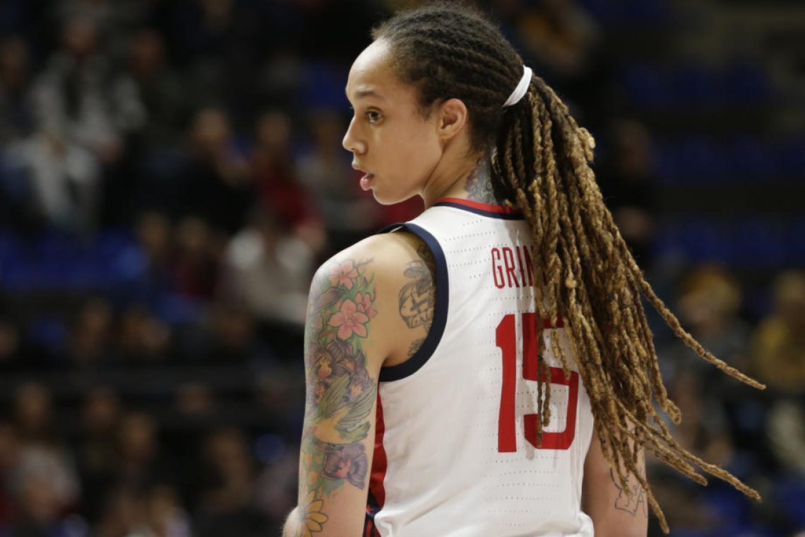 Brittney Griner na zaslišanju podprl njen ruski klub