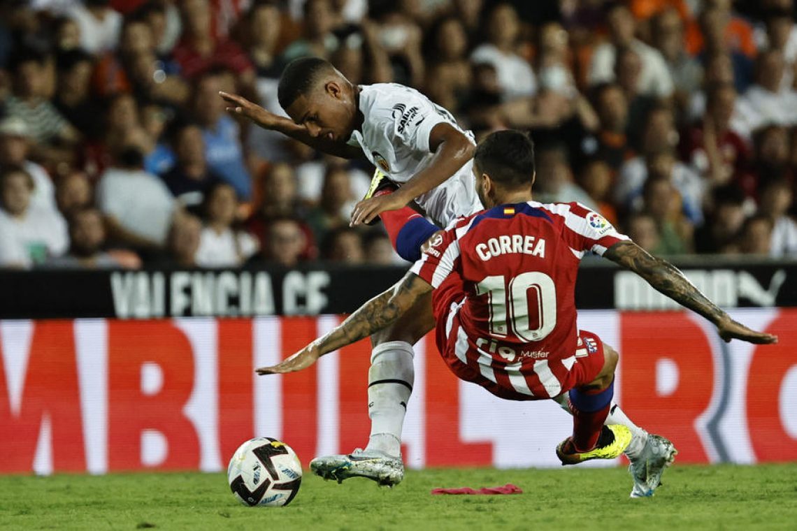 Atletico zmagal v Valencii