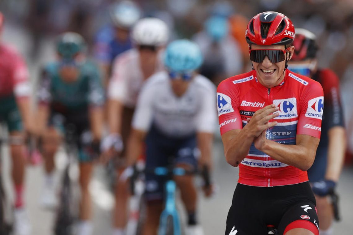 Vuelta Evenepoelu, zadnja etapa Molanu, Polanc skupno 12.