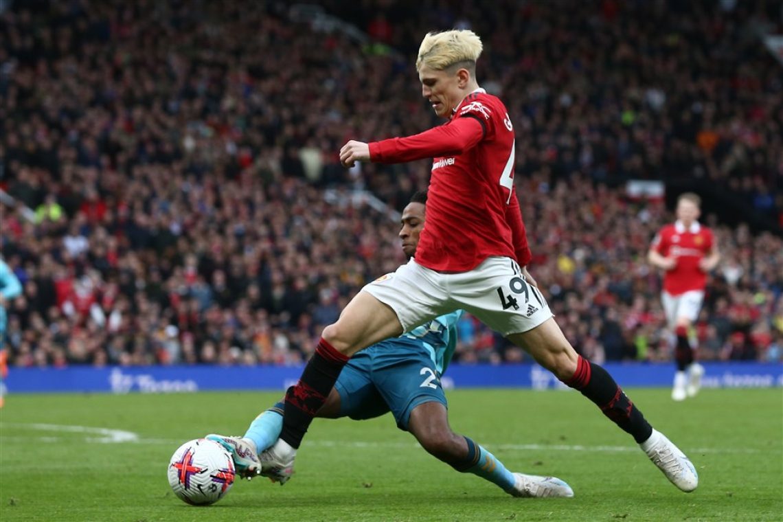 Garnacho še pet let pri Manchester Unitedu