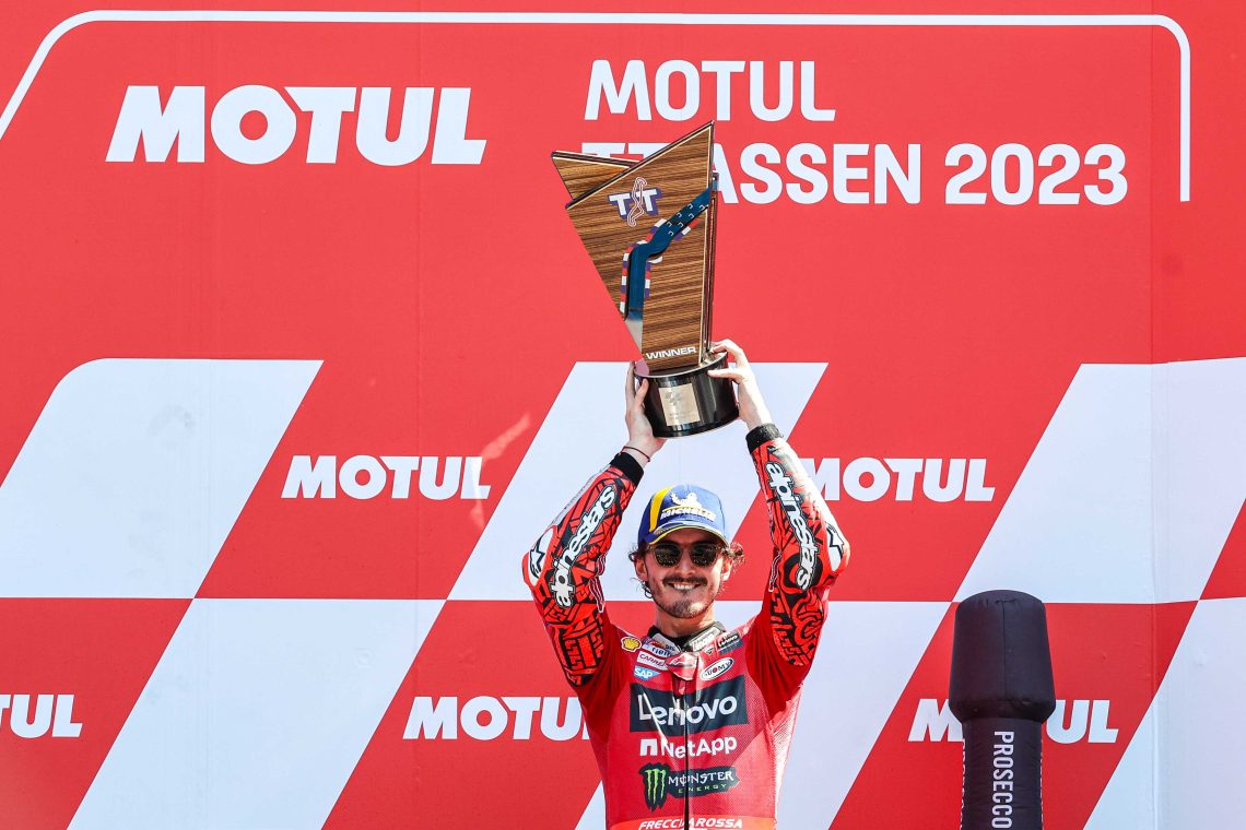 Bagnaia slavil tudi na Nizozemskem