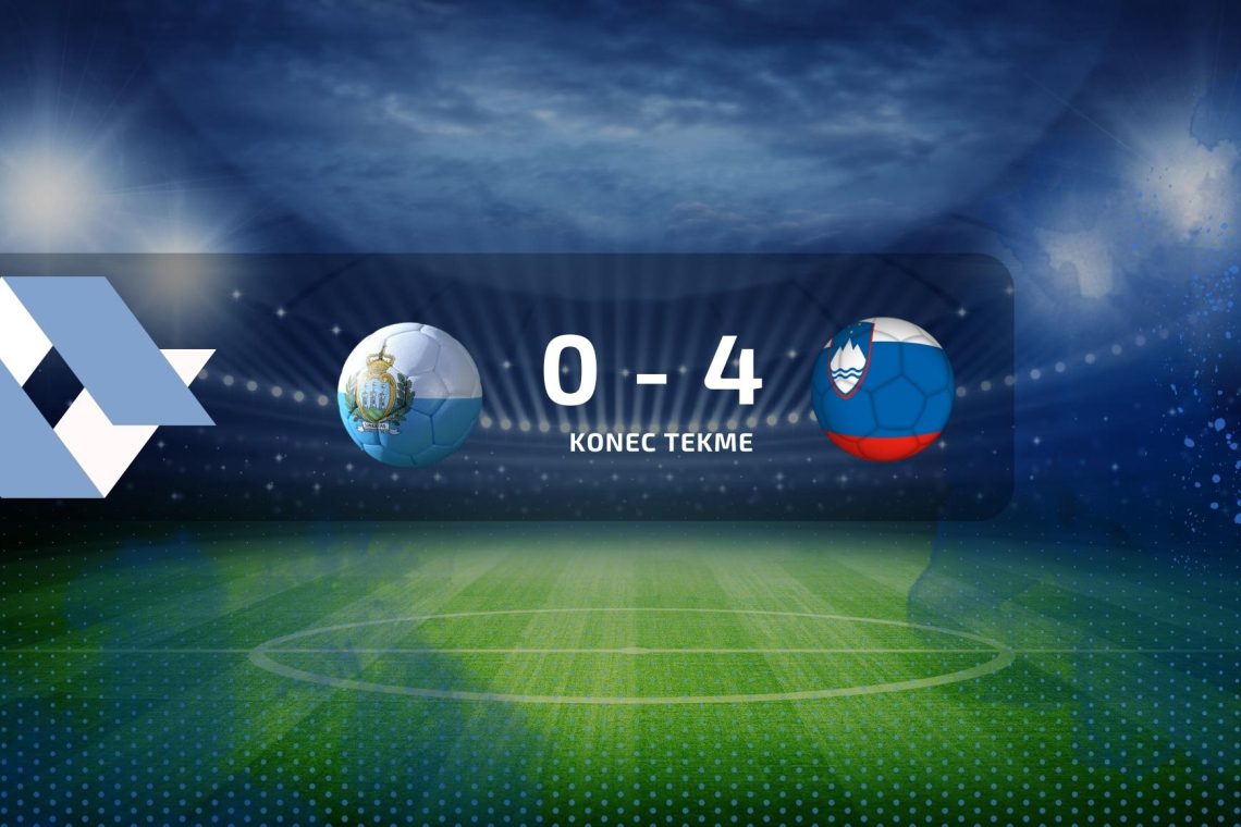 Slovenski nogometaši v San Marinu do pričakovane zmage