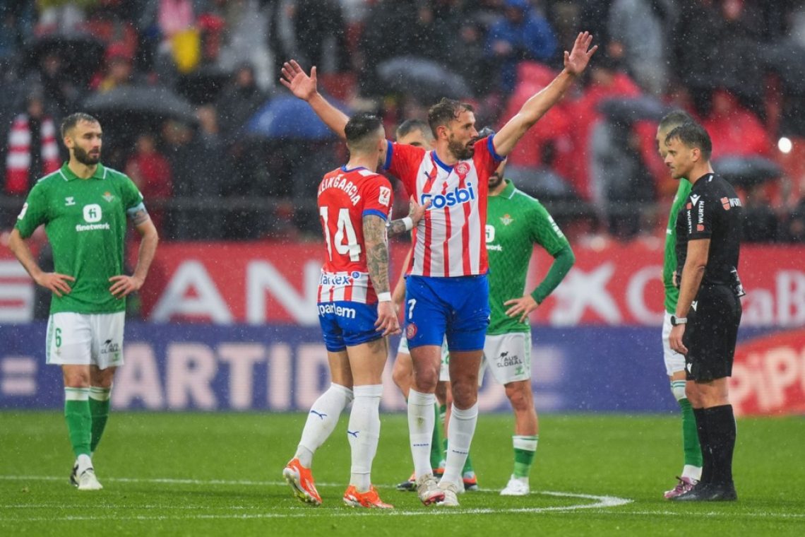 Girona v izdihljajih do zmage proti Betisu