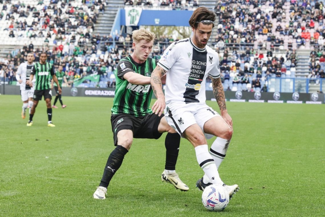 Udinese iz Sassuola odnesel točko