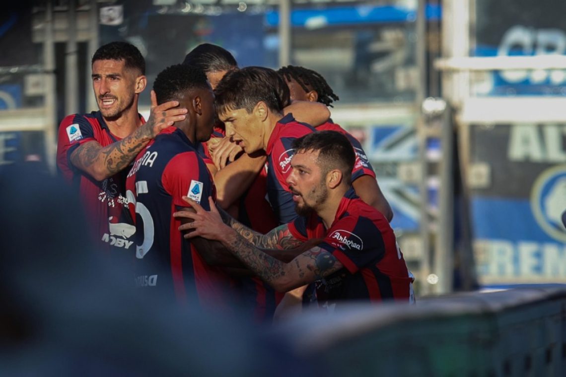 Cagliari osvojil pomembne točke za obstanek