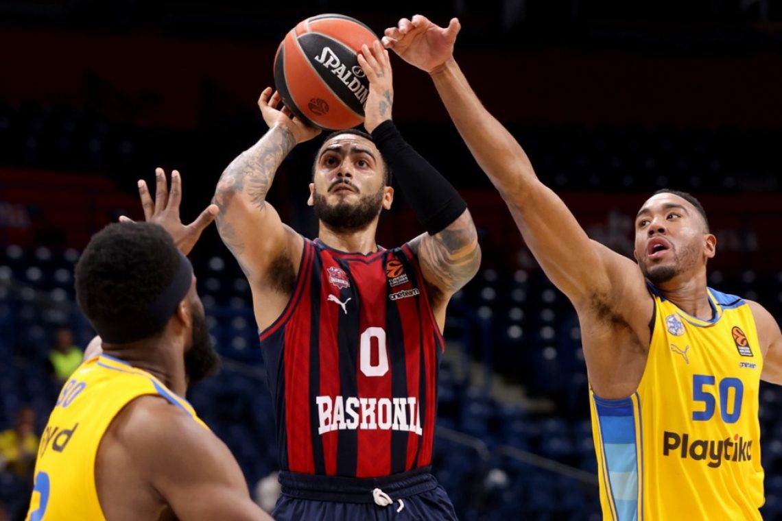 Maccabi Tel Aviv v četrtfinale, Virtus Bologna v petek z Baskonio