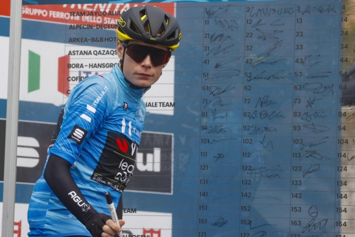 Odločitev o nastopu Vingegaarda na Touru v začetku maja