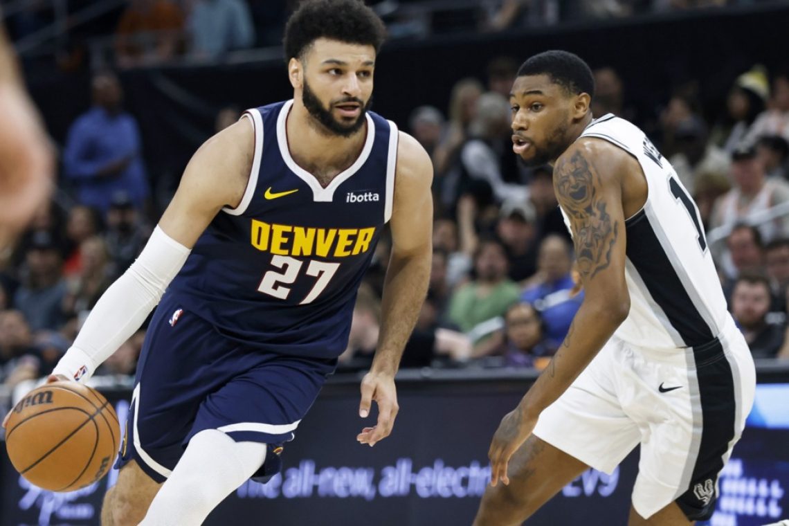 Jamal Murray z zvokom sirene za Denverjevo vodstvo z 2:0