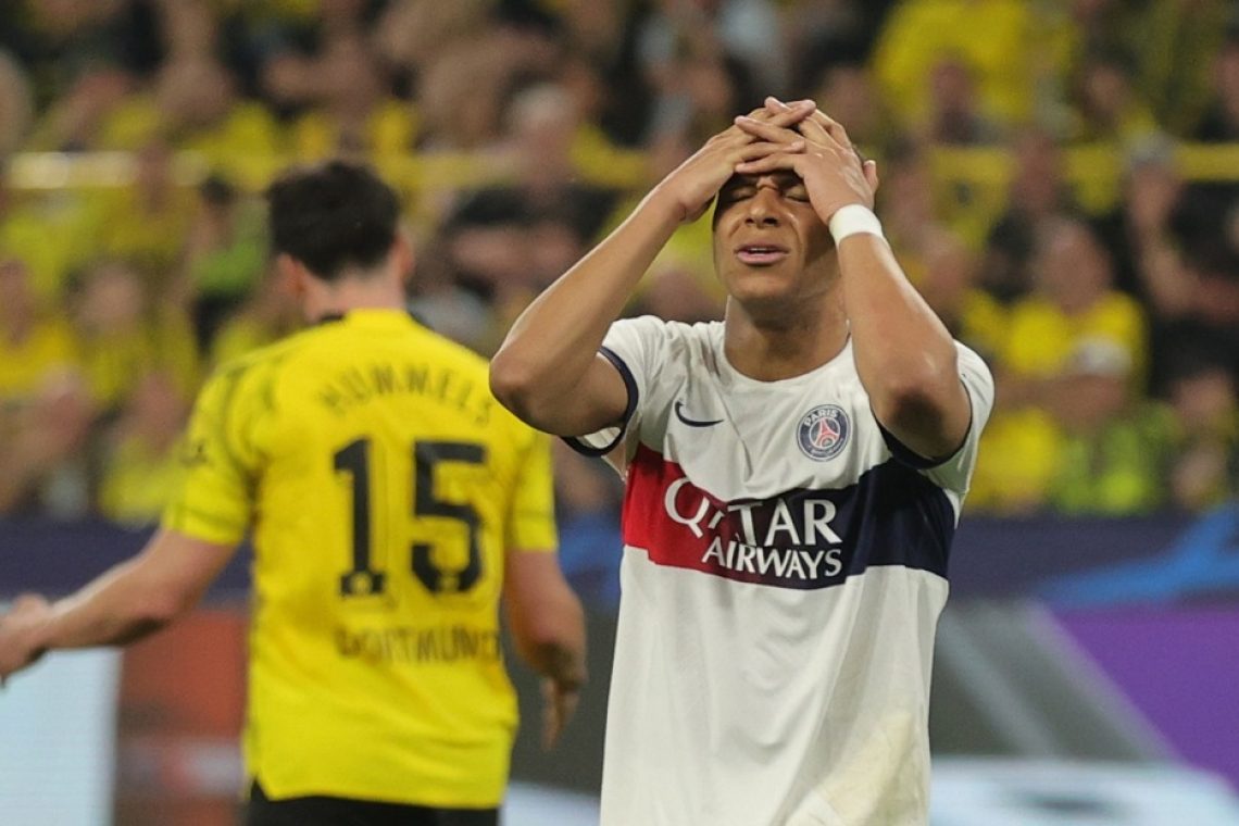 Borussia Dortmund z rahlo prednostjo v Pariz
