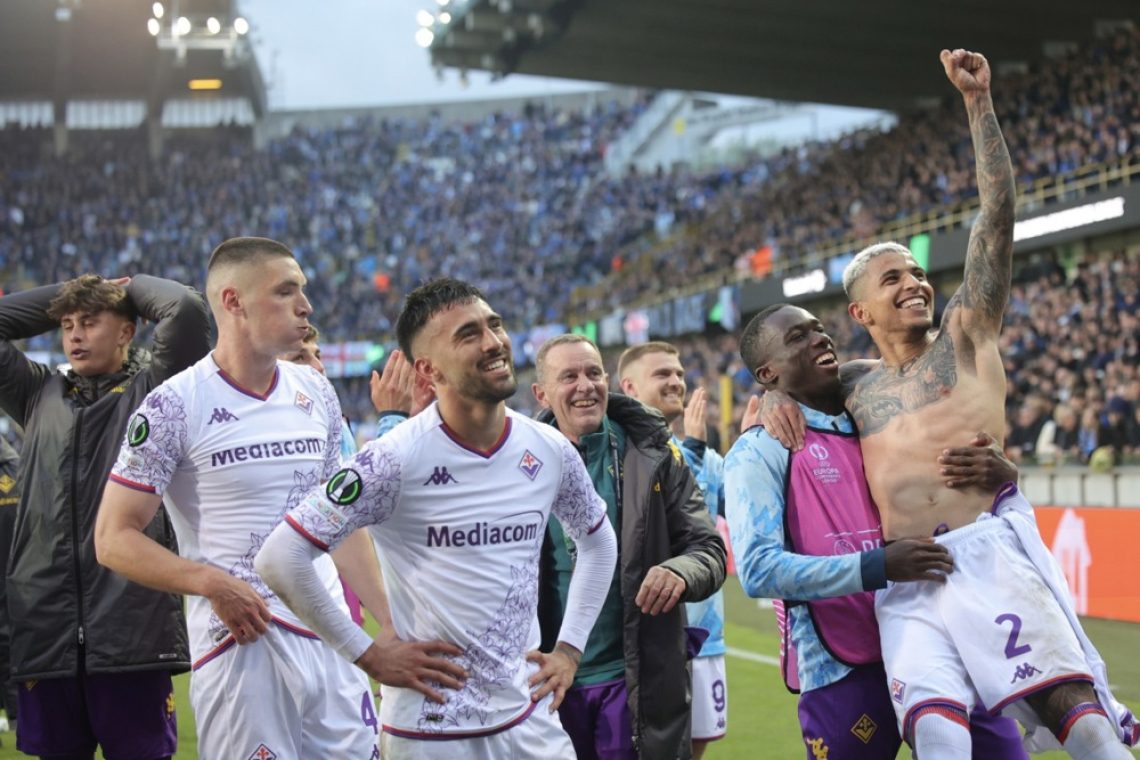 Fiorentina in Olympiakos finalista konferenčne lige