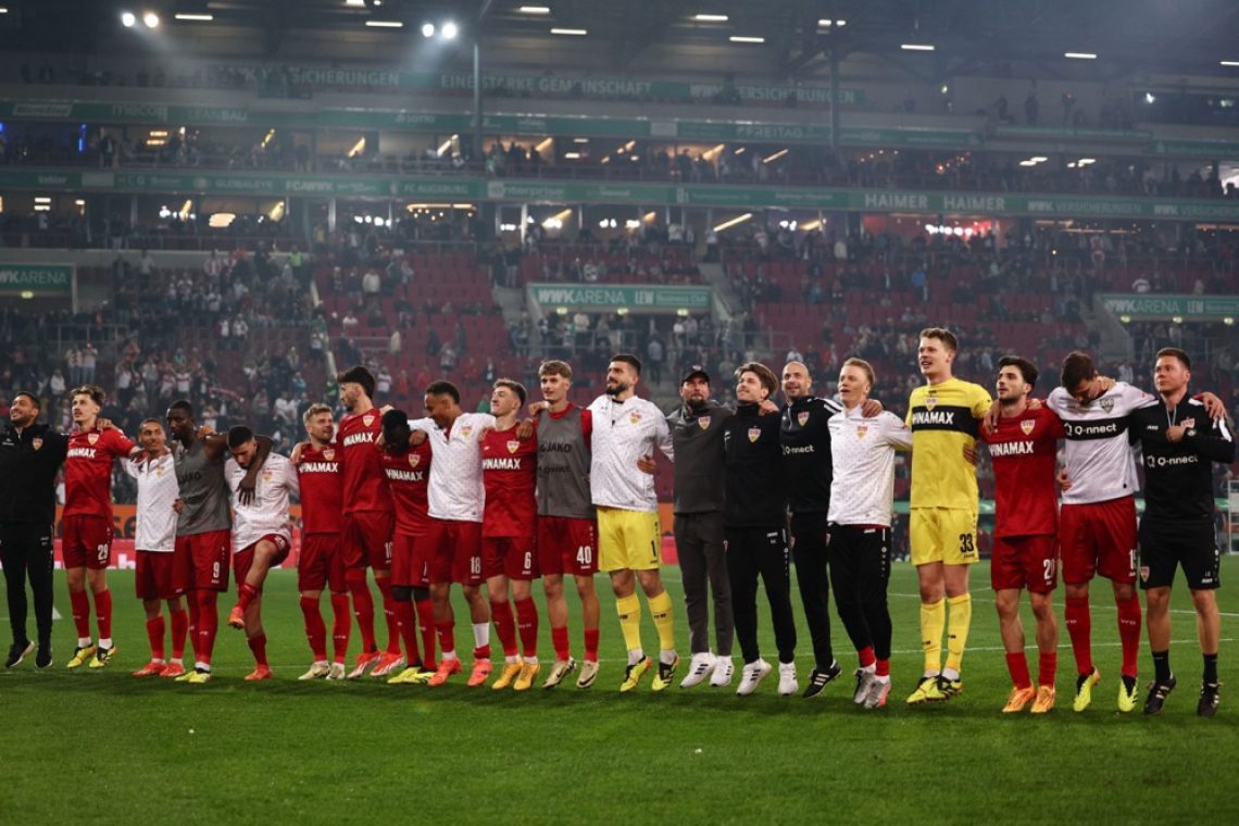 Stuttgart začasno na drugo mesto bundeslige