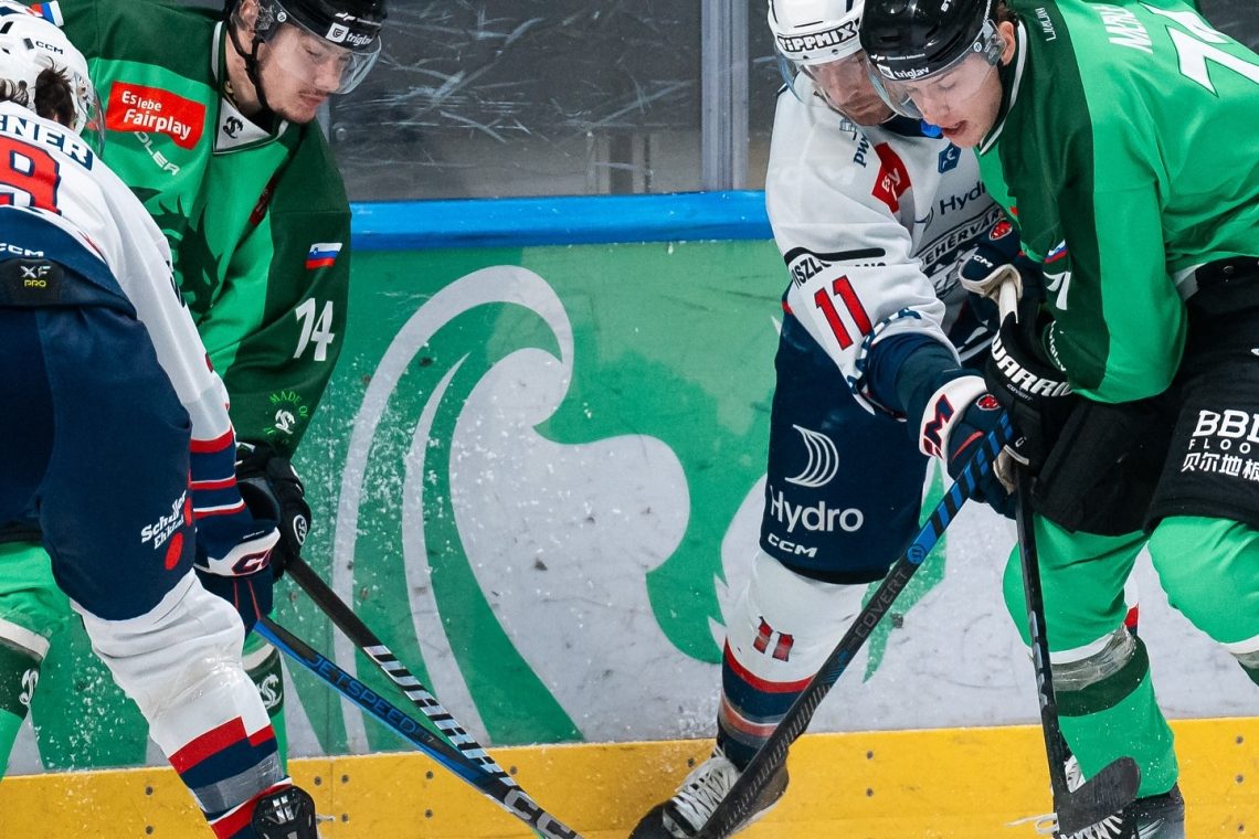 Hokejisti ljubljanske Olimpije so izgubili proti Fehervarju z 1:2