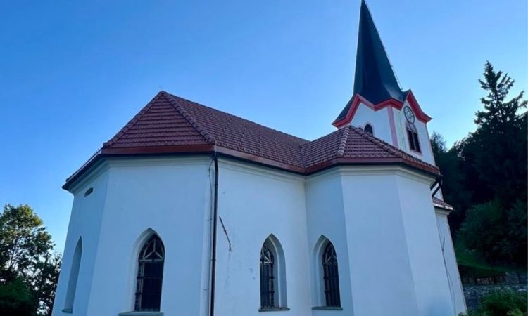 Mestna občina Velenje podprla obnovo cerkve Sveti Jošt na Paškem Kozjaku