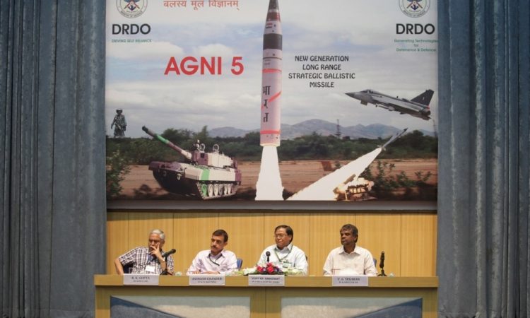 Indija uspešno preizkusila izstrelek Agni-5 z dosegom 5.000 kilometrov