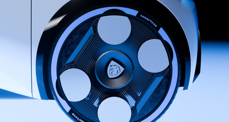 Goodyear in Peugeot predstavila koncept pametne mobilnosti z vozilom Polygon