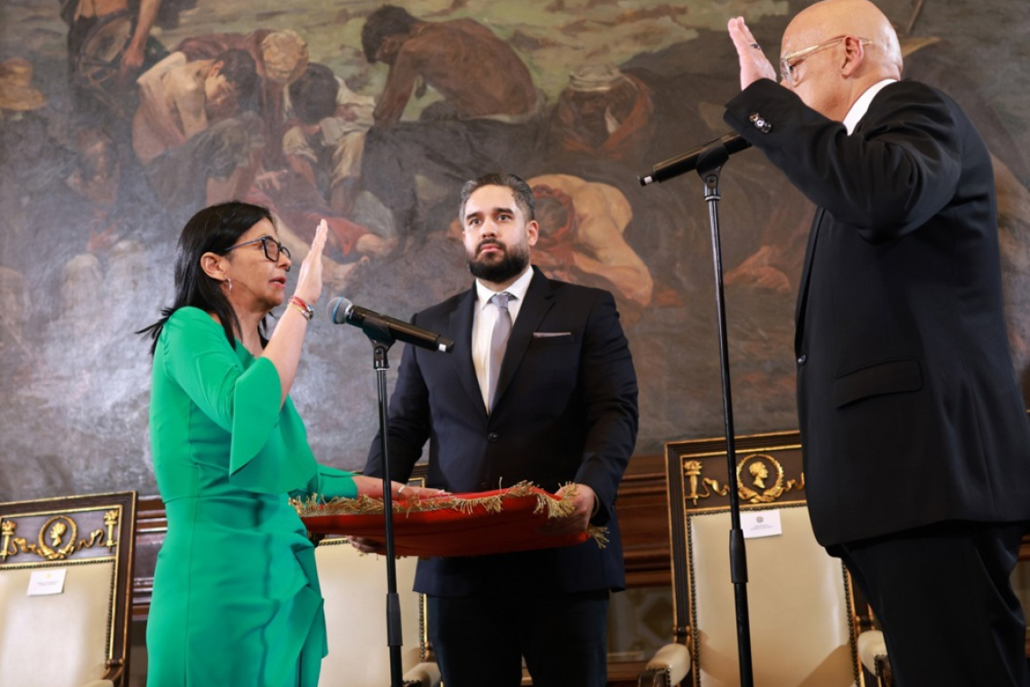 Trump pripravljen na srečanje z novo predsednico Venezuele