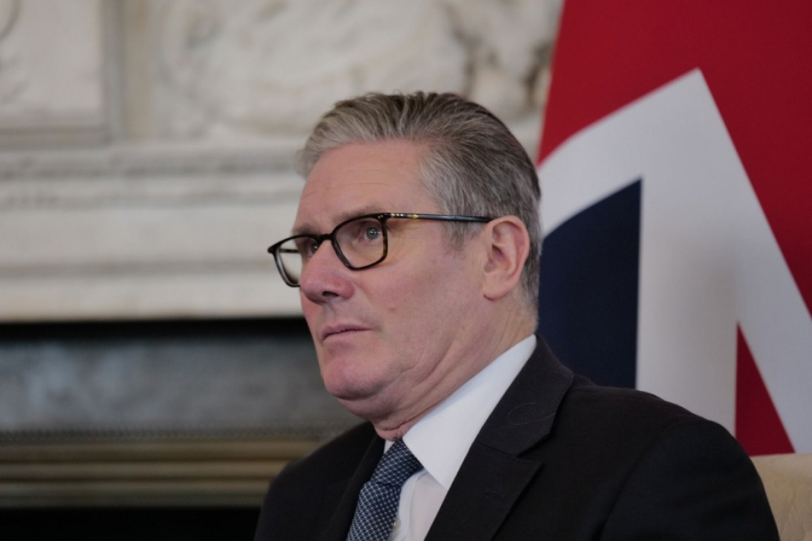 Starmer ostro proti Trumpovemu pritisku glede Grenlandije