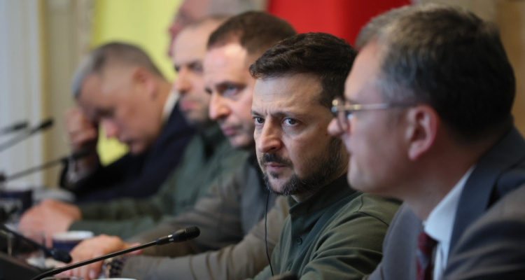 Zelenski v Berlinu vztrajal pri polnopravnem članstvu Ukrajine v EU