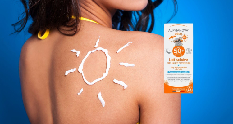 Odpoklic kreme za sončenje Alma Organic Babycare SPF 50