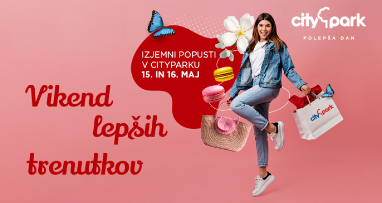 V Cityparku konec tedna številni popusti