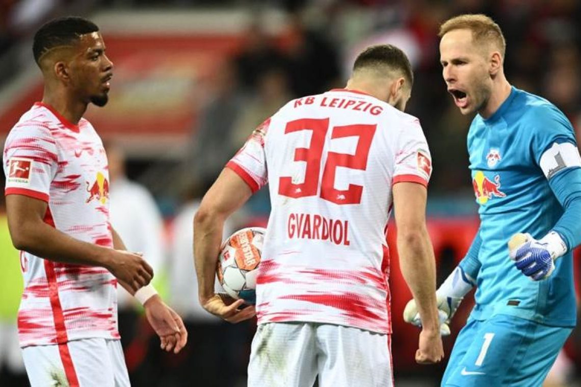 Leipzig po zmagi nad Leverkusnom tretji, Bayern spet pri +9