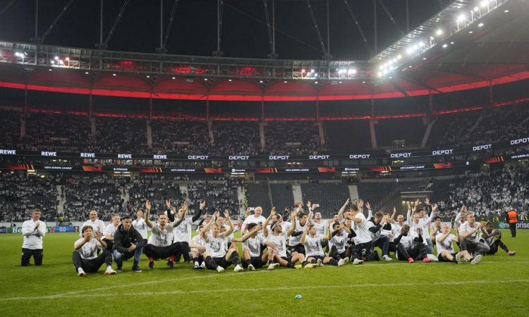 Eintracht prodal vse vstopnice za spremljanje prenosa na stadionu