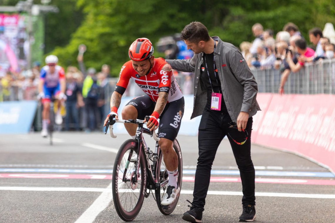 Caleb Ewan spet predčasno končal Giro