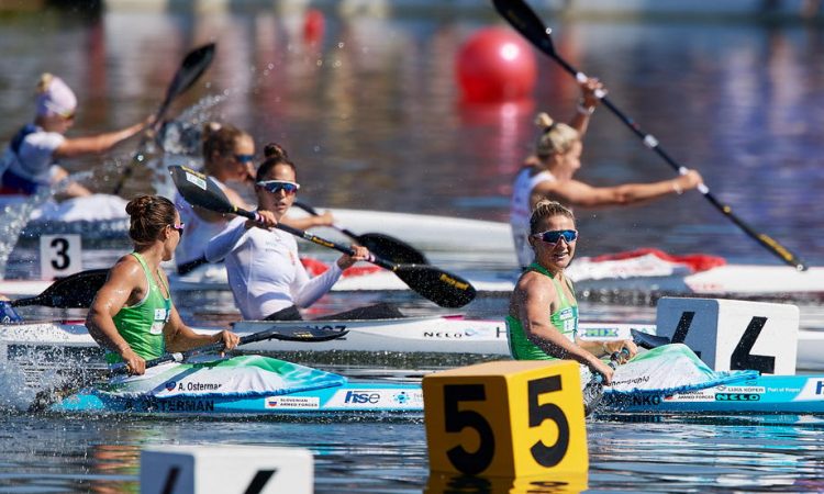 Anja Osterman druga v Račicah