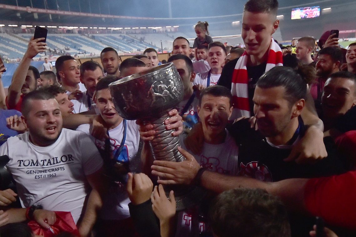 Crvena zvezda do pete zaporedne in skupno 33. lovorike