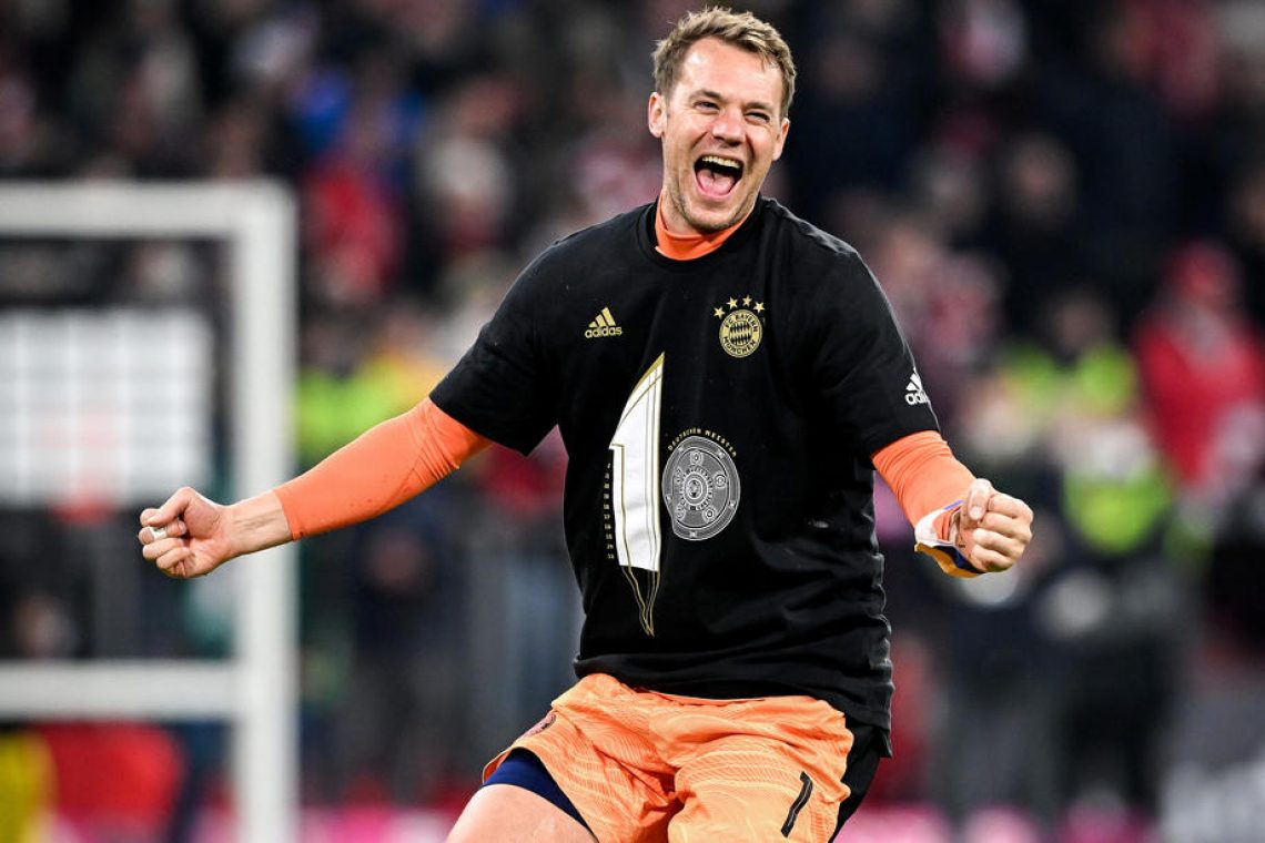 Neuer podaljšal z Bayernom do leta 2024