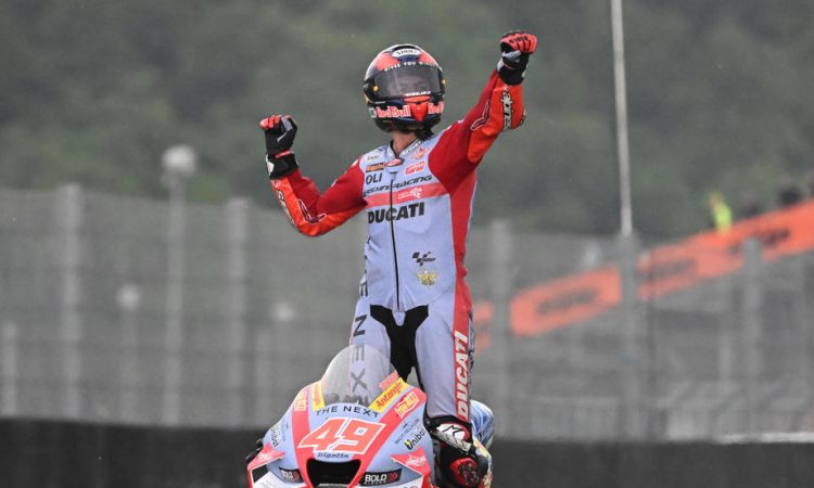 Di Giannantonio prvič do najboljšega startnega položaja v motoGP