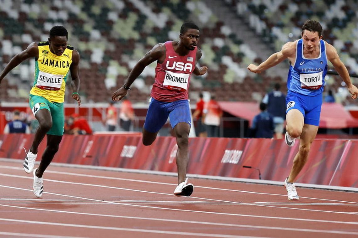 Bromell in Thompson-Herah dobila sprinta v Eugenu