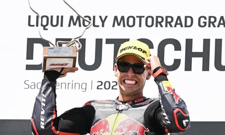 Fernandez zmagovalec razreda moto2 v Nemčiji