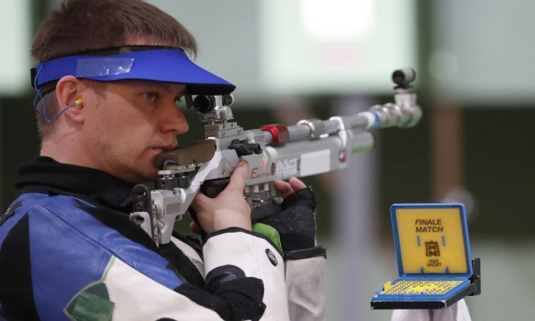 Strelec Vatovec v finalu trapa