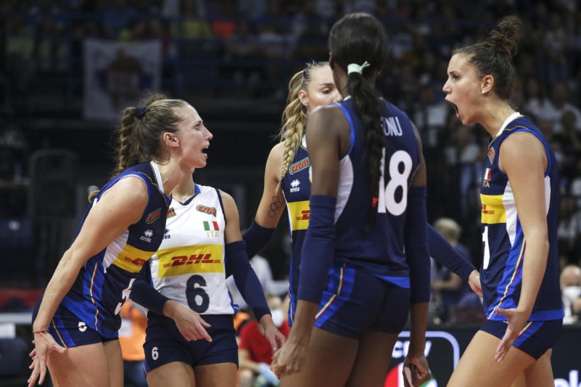 Brazilke in Italijanke v finalu lige narodov