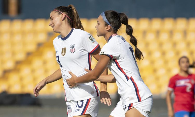 Američanke z golom Alex Morgan do zmage in OI 2024