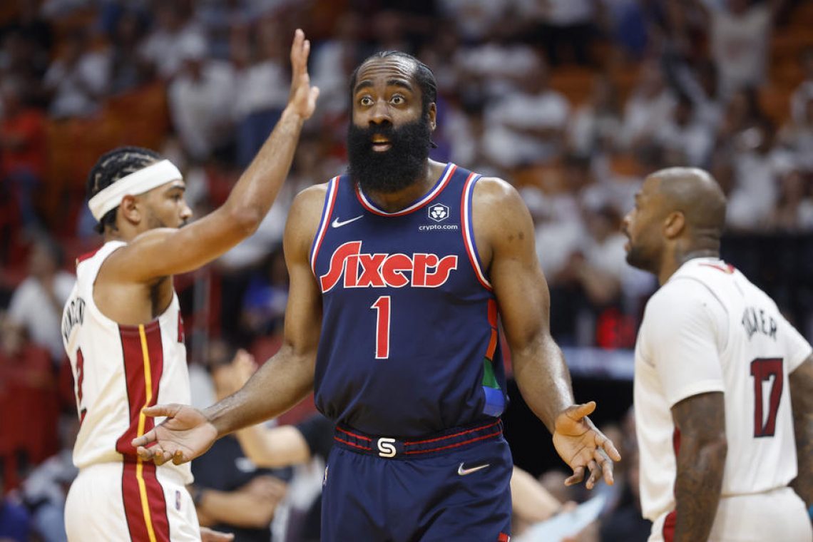 James Harden ostaja pri Philadelphia 76ers