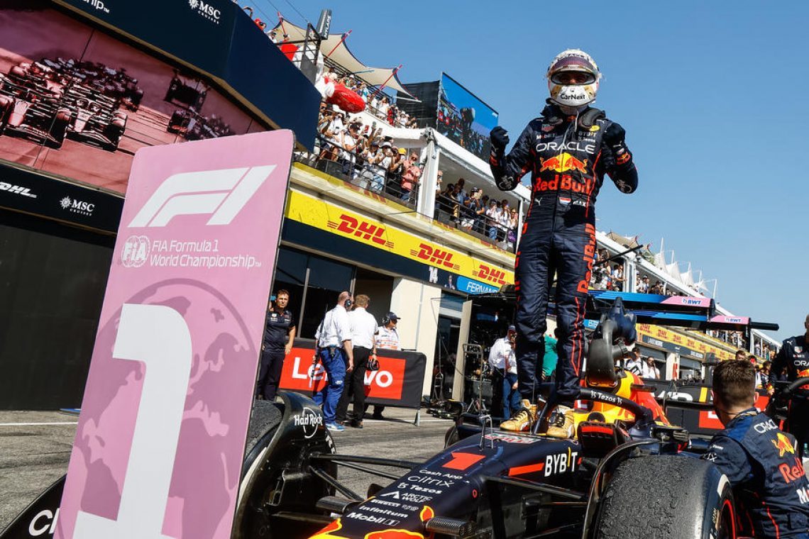 Verstappen še povečal naskok v SP, smola Leclerca