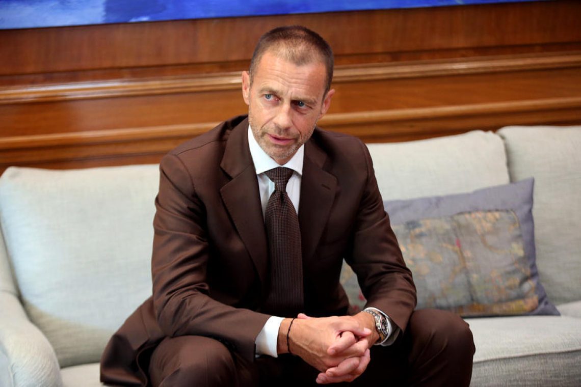 Čeferin še naprej odločno proti superligi