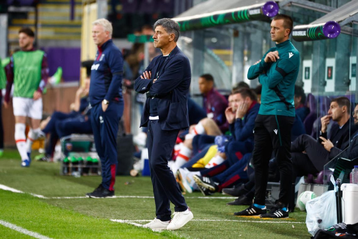 Anderlecht po zgodovinsko slabih predstavah odslovil trenerja