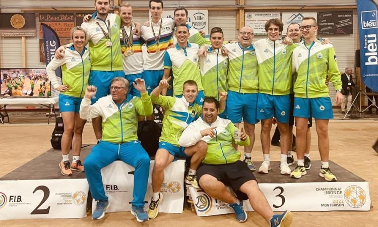 Slovenci trikrat srebrni in dvakrat bronasti na balinarskem SP