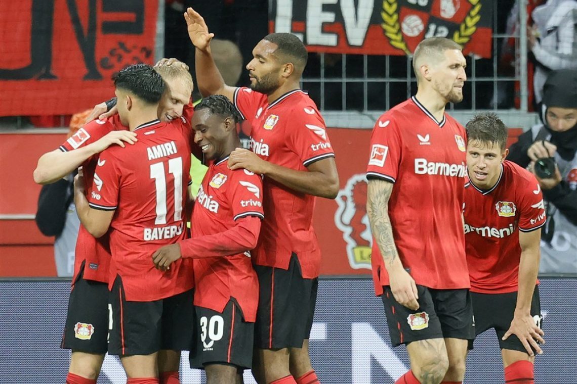 Leverkusen sklatil Union s prvega mesta bundeslige