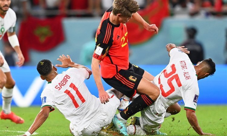 Maroko v drugem polčasu presenetil skromno Belgijo