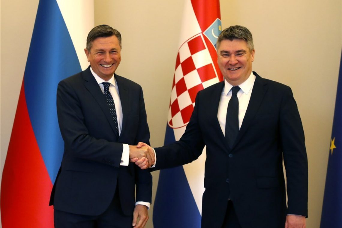 Pahor v Zagrebu: Ni alternative arbitražnemu sporazumuslove