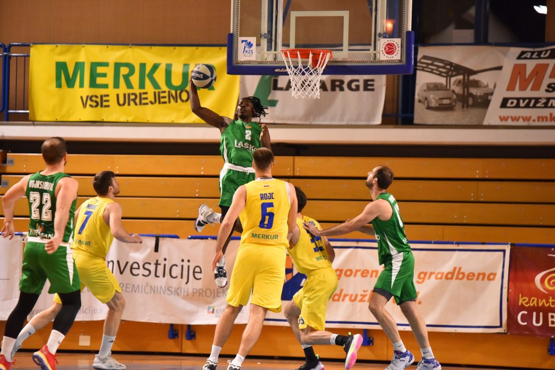 Ggd Šenčur - Zlatorog Laško 91:92 (24:23, 48:55, 69:76)
