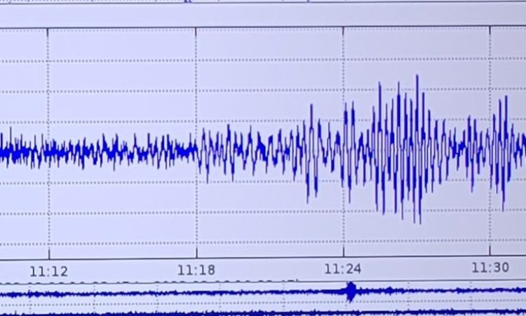 Šibek potresni sunek v bližini Medvod