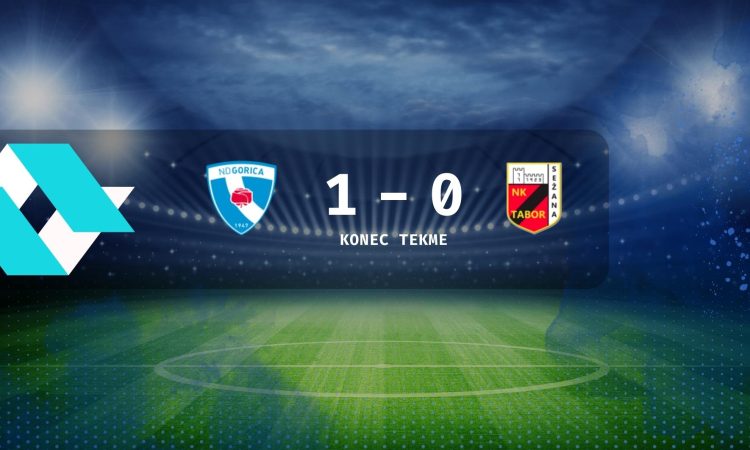 Gorica - CB24 Tabor Sežana 1:0 (1:0)