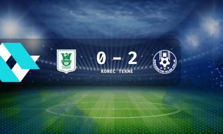 Olimpija - Celje 0:2 (0:1)