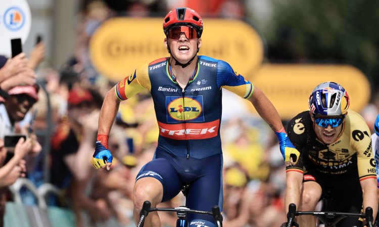 Pedersenu sprint v Limogesu, Pogačar deseti