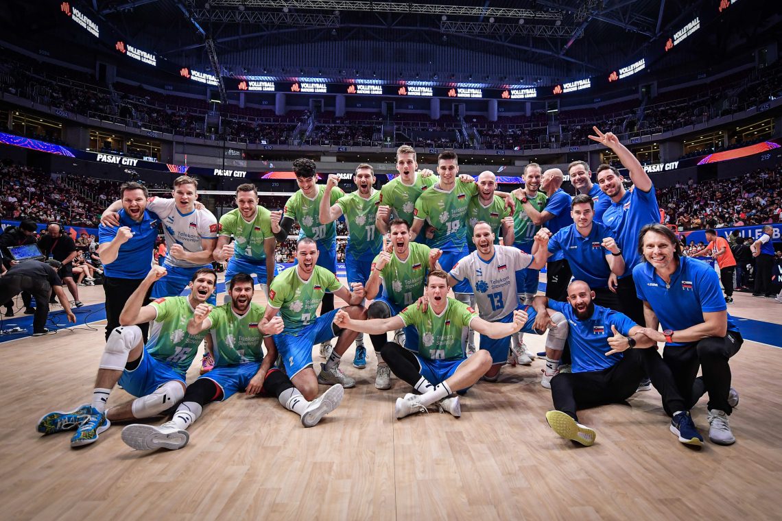 Slovenski odbojkarji v četrtfinalu lige narodov z Japonci